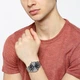 Чоловічий стильний годинник з мінеральним склом DANIEL KLEIN DK12106-5 Чорний з сріблястим - зображення 5