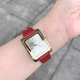 Жіночий годинник Anne KLEIN AK/2706CHRD Золото\Червоний у прямокутному корпусі - зображення 3