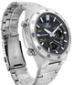 Чоловічий годинник Casio EFV-C110D-1A3VEF Сіро-чорний з сріблястим ремінцем - зображення 1