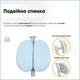 Детское кресло Mealux Ortoback Duo Blue (Y-510 KBL) - изображение 8