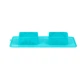 Миска складана WAUDOG Silicone385х230х50 мм блакитний - зображення 2