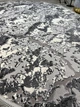 Килим з комбінованим ворсом і термоусадкою Alaska 3х3 м. Коло Gray 08148A - зображення 2
