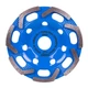 Чашка шлифовальная Distar ФАТ-С Rotex 125x22.2 (16915067010) - изображение 1