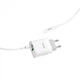 Зарядний пристрій 20W швидка зарядка Hoco C80A PD 20W + QC 3.0 + cable Type C to Lightning White - изображение 2