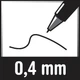 Набор перманентных маркеров Stabilo OHPen S 0.4 мм 4 шт - изображение 5