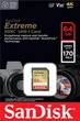 Карта памяти SanDisk SD 64ГБ UHS-I V30 170МБ/с Extreme (694933) - изображение 5