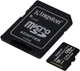Kingston microSDXC 128 GB Canvas Select Plus Class 10 UHS-I U1 V10 A1 + adapter SD (SDCS2/128 GB) - obraz 2