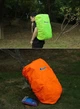 Чехол накидка для рюкзака Bluefield Raincover Дождевик M 35-55 л Зеленый (PH050471) - изображение 6