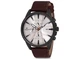 Мужские традиционные часы DANIEL KLEIN DK12238-6 Серебристо-коричневые - изображение 1