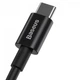Кабель Type-C - Type-C Baseus Superior Series Fast Charging Data Cable 100W 1m чорний (CATYS-B01) - зображення 2