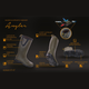 Резиновые сапоги из полиуретана + неопрен мужские Lemigo Angler Pro 719 р. 41 оливковые - изображение 4