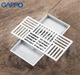 Трап для душа GAPPO 210x100мм с сухим затвором вертикальный выпуск хром G82050 - изображение 5