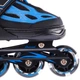 Роликовые коньки Zelart Banwei 188 с защитой размер 35-38 Black-Blue - изображение 7