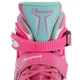 Роликовые коньки Zelart Banwei 168 с защитой размер 35-38 Pink-Mint - изображение 7