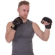 Перчатки для смешанных единоборств MMA кожаные UFC PRO Prem UHK-75059 L-XL черный - изображение 9