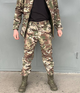 Костюм тактичний soft shell мультикам, Зимова форма Softshell, Костюм демісезонний Multicam софтшел 56р. - зображення 4