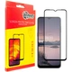 Стекло защитное Dengos Full Glue Nokia G21 black frame (TGFG-236) - изображение 1