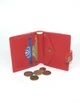Кошелек кожаный DNK Purse R VERT col.H - изображение 5