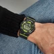 Мужские наручные часы CASIO GBD-800-8ER с подсветкой Черные с зеленым - изображение 6