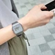 Женские наручные часы CASIO F-91WS-8 с подсветкой Металлик\прозрачный - изображение 4