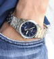 Наручные часы с тройной пряжкой Casio MTP-1335D-2AVDF Синие с серебристым - изображение 2