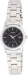 Женские часы Casio LTP-V002D-1A Черные с серебристым 12 ч - изображение 1