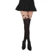 Колготы безразмерные 40/15 Den для девочки подростка Day Mod Kalbim р 3 L 165-185 см 15-16 лет Черные-Беж 1122158 - изображение 3