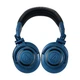 Наушники беспроводные Audio-Technica ATH-M50xBT2 DS Синий/Черный с Bluetooth и 2 микрофонами - изображение 2