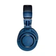 Наушники беспроводные Audio-Technica ATH-M50xBT2 DS Синий/Черный с Bluetooth и 2 микрофонами - изображение 3