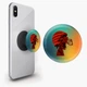 Попсокет (Popsockets) держатель для смартфона Музыка Gorillaz (8754-2016-BK) Черный - изображение 1