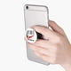 Попсокет (Popsockets) держатель для смартфона JUSTDOIT tomorrow (Просто сделай это завтра) (8754-2007-BK) Черный - изображение 2