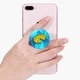 Попсокет (Popsockets) тримач для смартфона Піца (8754-2078-BK) Чорний - зображення 6