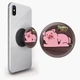 Попсокет (Popsockets) держатель для смартфона Пухля Гравит Фолз (Waddles Gravity Falls) (8754-2626-BK) Черный - изображение 1