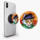 Попсокет (Popsockets) тримач для смартфона Кіт Вінсент Ван Гог (Vincent van Gogh Cat) (8754-2958-BK) Чорний - зображення 1