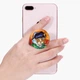 Попсокет (Popsockets) тримач для смартфона Кіт Вінсент Ван Гог (Vincent van Gogh Cat) (8754-2958-BK) Чорний - зображення 6