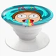 Попсокет (Popsockets) держатель для смартфона Рик Санчез и Морты Смит Рик и Морты (Rick and Morty) (8754-2946-WT) Белый - изображение 3