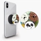 Попсокет (Popsockets) держатель для смартфона Вся правда о медведях (We Bare Bears) (8754-2669-BK) Черный - изображение 1