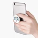 Попсокет (Popsockets) тримач для смартфона Місяць Кішки Сейлор Мун (anime Sailor Moon Cats) (8754-2921-BK) Чорний - зображення 2