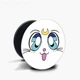 Попсокет (Popsockets) тримач для смартфона Місяць Кішки Сейлор Мун (anime Sailor Moon Cats) (8754-2921-BK) Чорний - зображення 5