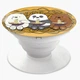 Попсокет (Popsockets) держатель для смартфона Вся правда о медведях (We Bare Bears) (8754-2897-WT) Белый - изображение 3