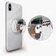 Попсокет (Popsockets) держатель для смартфона Вся правда о медведях (We Bare Bears) (8754-2902-WT) Белый - изображение 1