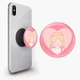 Попсокет (Popsockets) держатель для смартфона Луна Кошки Сейлор Мун (anime Sailor Moon Cats) (8754-2922-BK) Черный - изображение 1