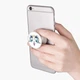Попсокет (Popsockets) держатель для смартфона Луна Кошки Сейлор Мун (anime Sailor Moon Cats) (8754-2921-WT) Белый - изображение 2
