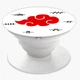 Попсокет (Popsockets) держатель для смартфона Облако Акацуки Наруто (Akatsuki Naruto) (8754-3044-WT) Белый - изображение 3