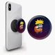 Попсокет (Popsockets) держатель для смартфона Аммон Ас Наруто (Naruto Among us) (8754-2424-BK) Черный - изображение 1