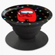 Попсокет (Popsockets) держатель для смартфона Аммонг Ас (Among Us) (8754-2417-BK) Черный - изображение 3