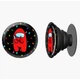 Попсокет (Popsockets) держатель для смартфона Аммонг Ас (Among Us) (8754-2417-BK) Черный - изображение 4