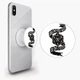Попсокет (Popsockets) держатель для смартфона Кубик (8754-2003-WT) Белый - изображение 1