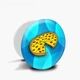 Попсокет (Popsockets) держатель для смартфона Пицца (8754-2078-WT) Белый - изображение 5