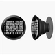 Попсокет (Popsockets) держатель для смартфона ИСТИНА (8754-2055-BK) Черный - изображение 4